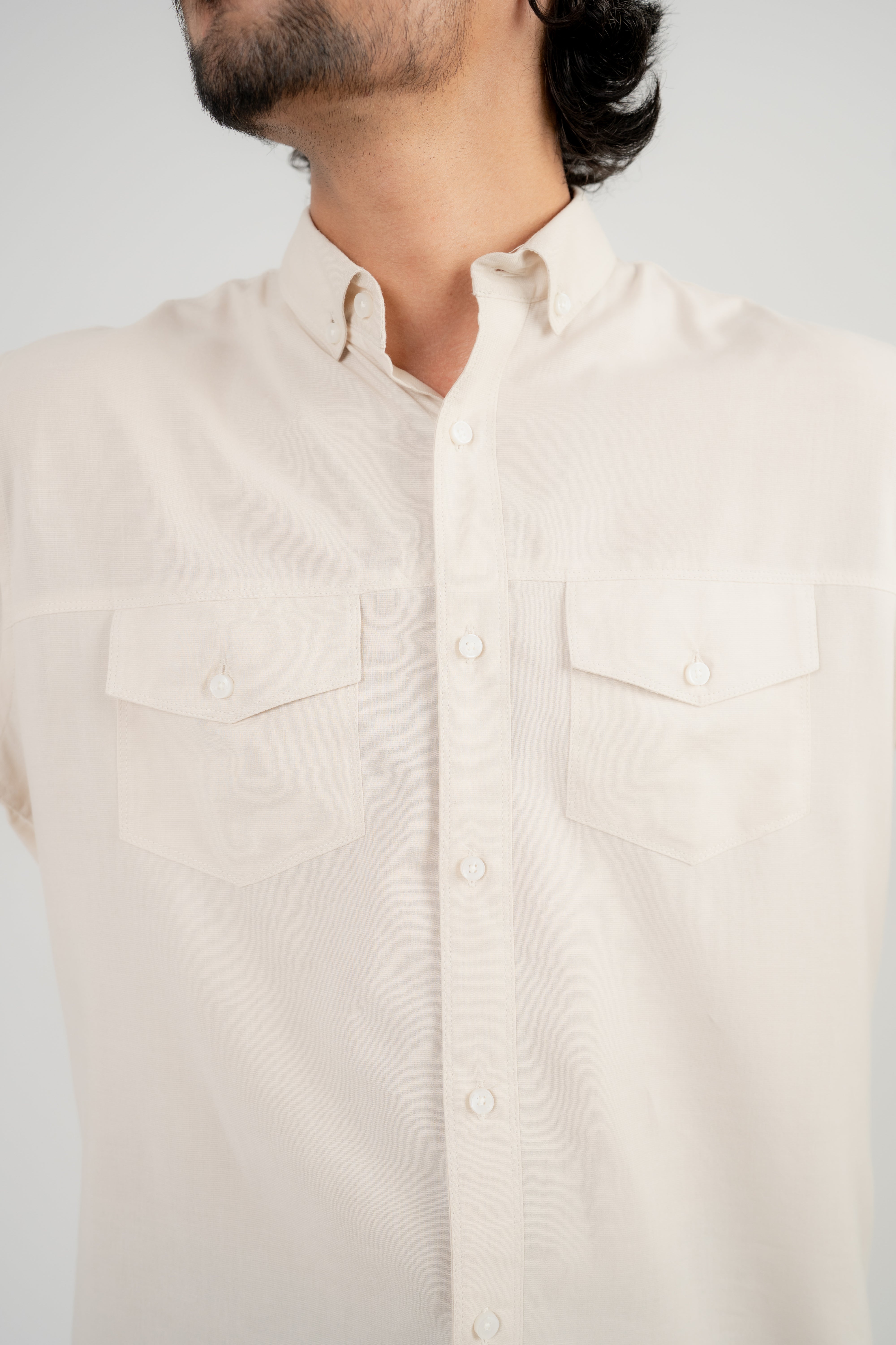 Men's Full Sleeve Shirt – Oatmeal