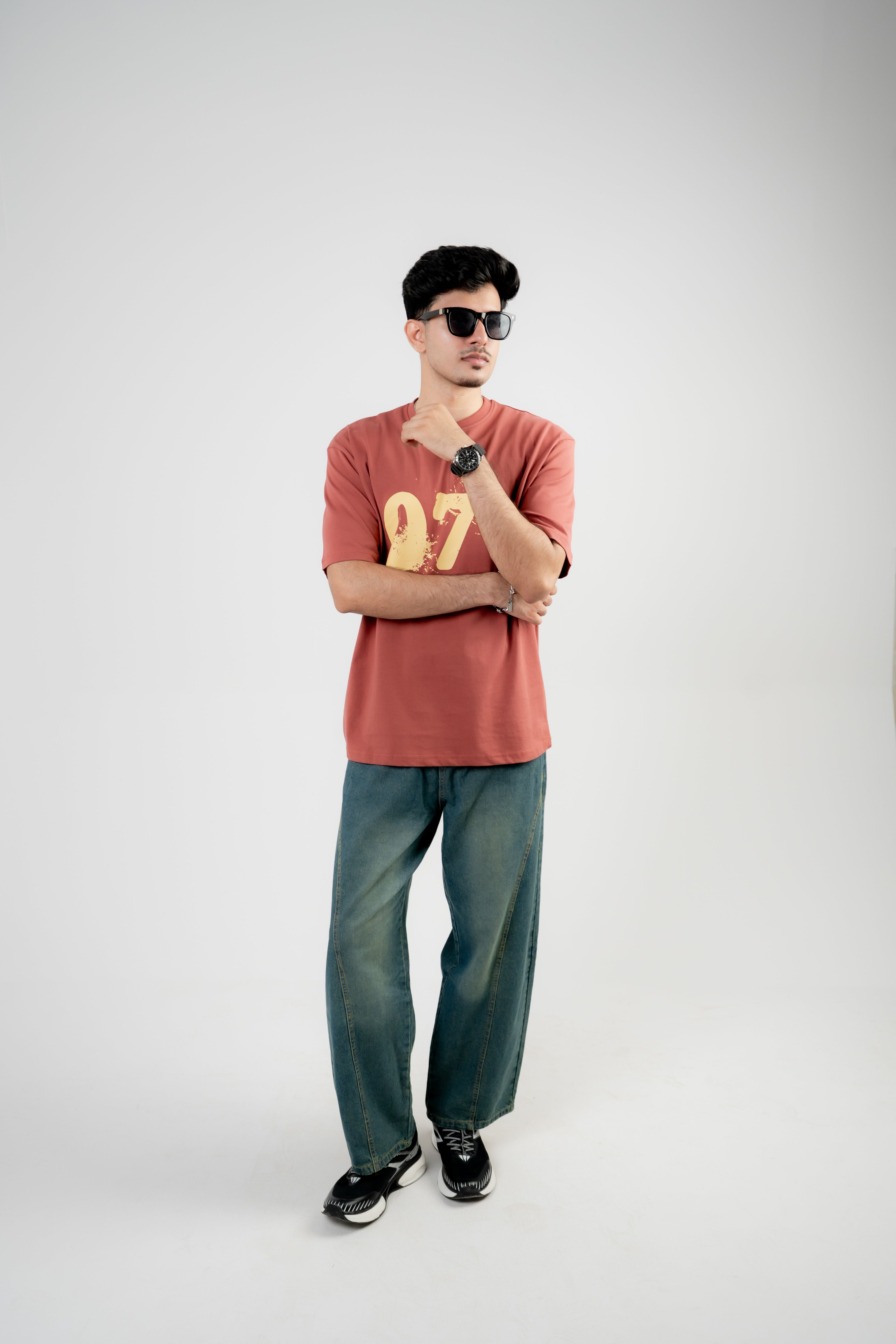 Men's Graphic T-Shirt – Barn Red