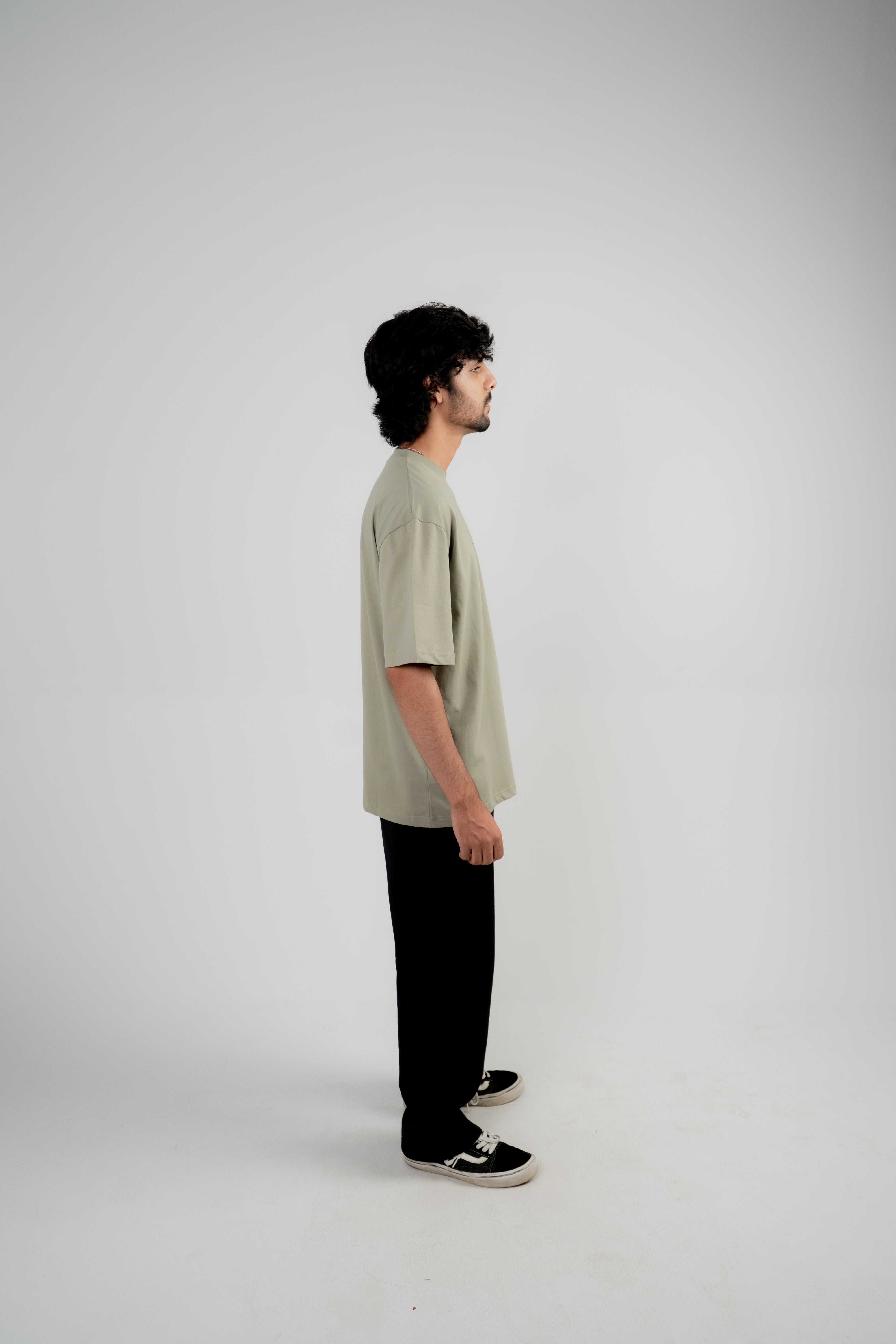 Men's Oversized T-Shirt – Sage Green