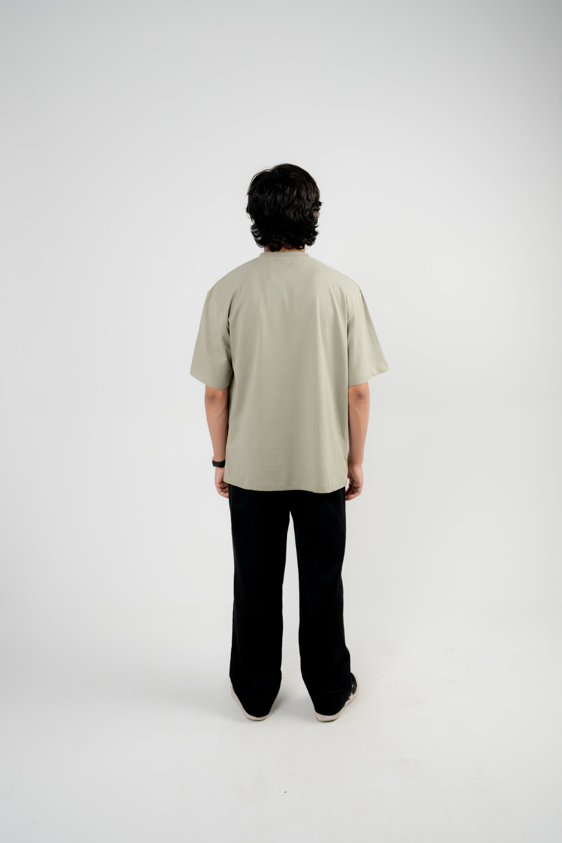Men's Oversized T-Shirt – Sage Green