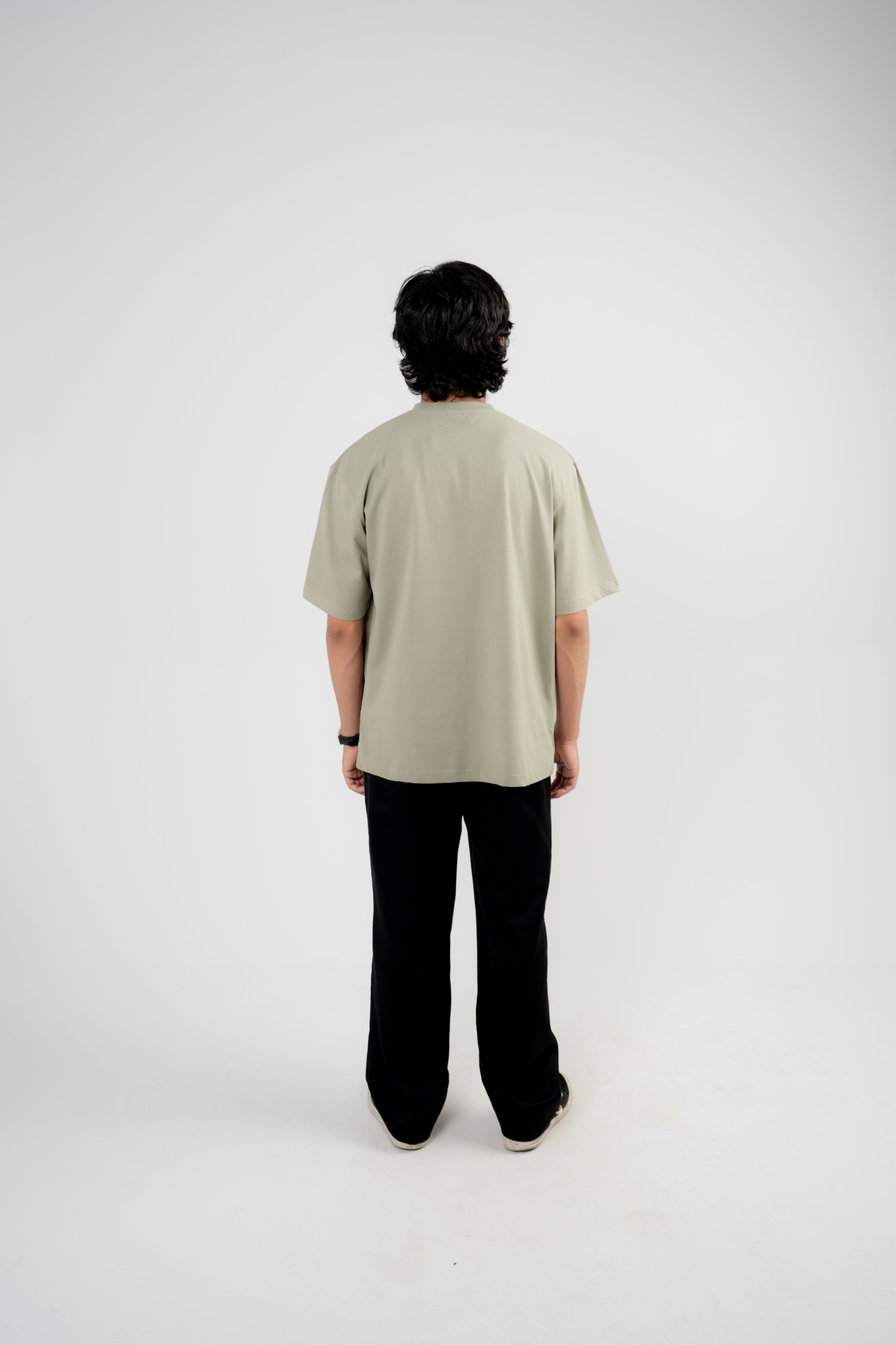 Men's Oversized T-Shirt – Sage Green