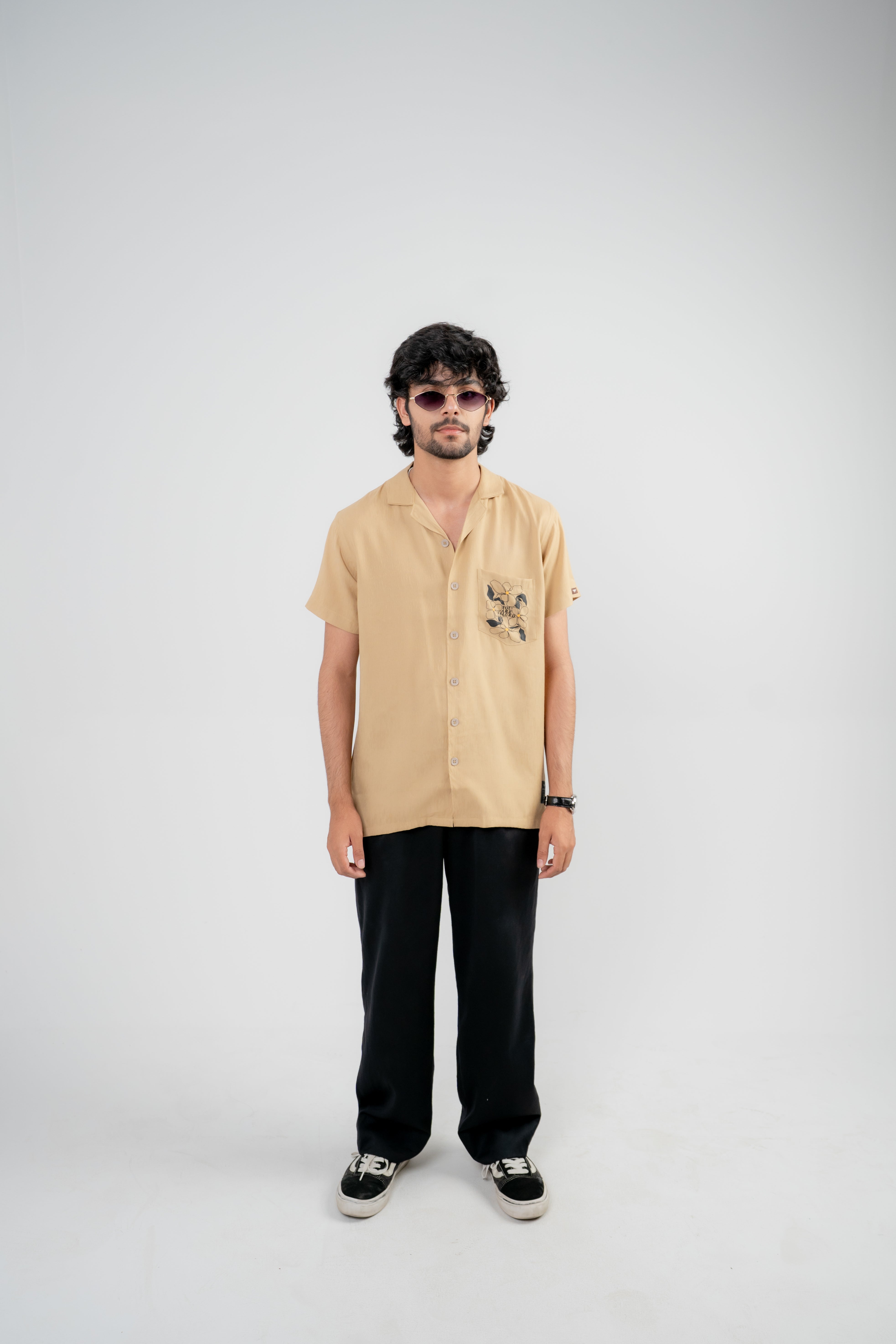 Men's Casual Shirt – Khaki