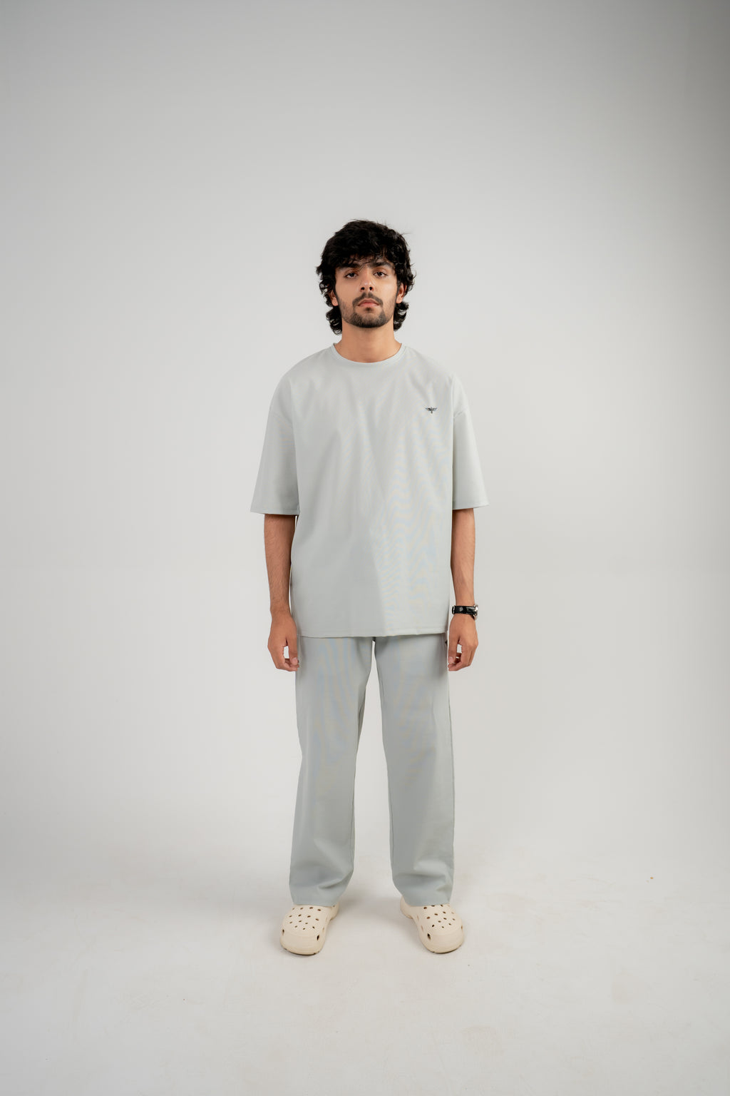 Men's Oversized T-Shirt – Light Grey