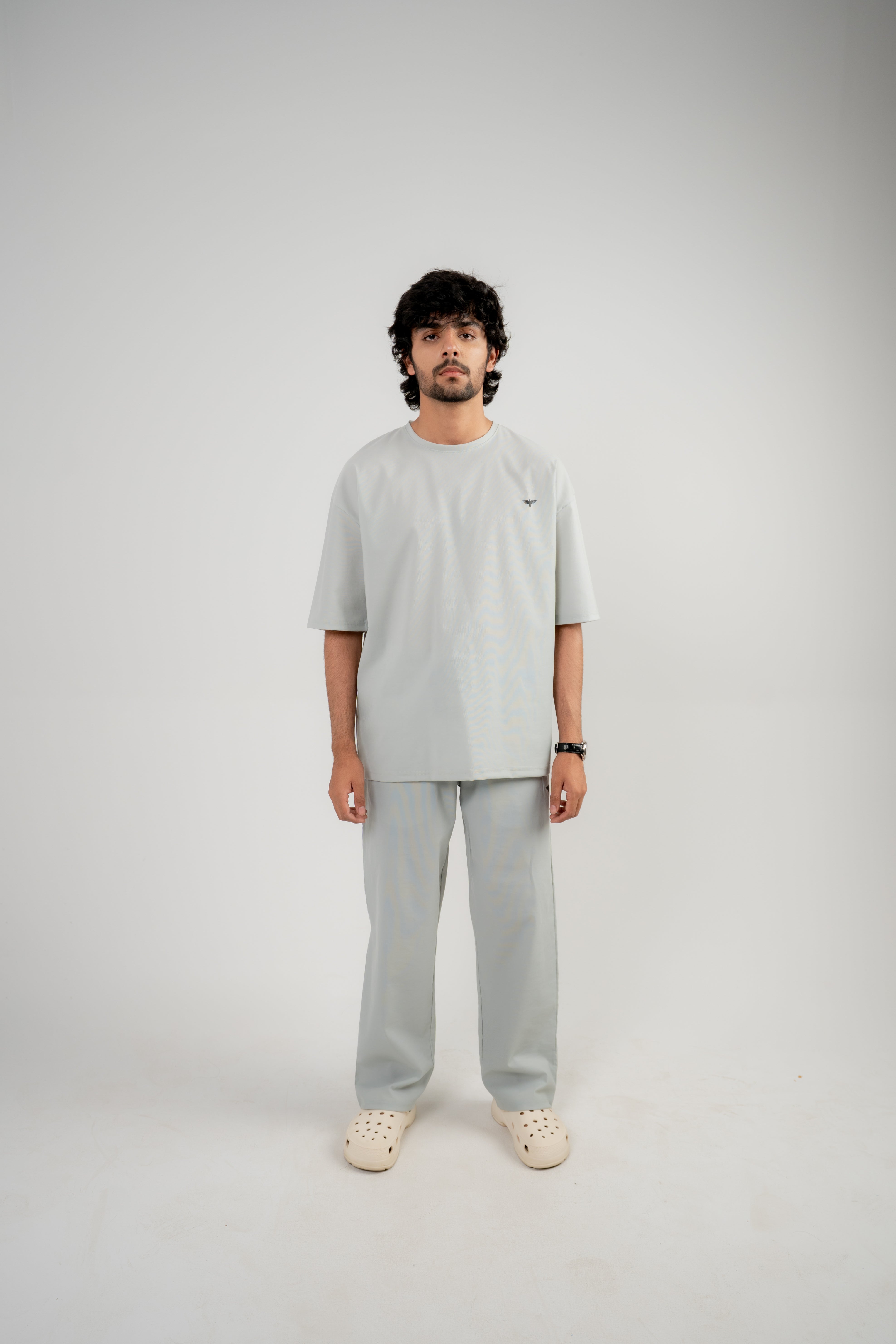 Men's Oversized T-Shirt – Light Grey