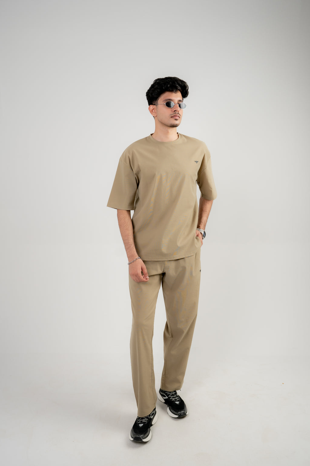 Men's Oversized T-Shirt – Khaki
