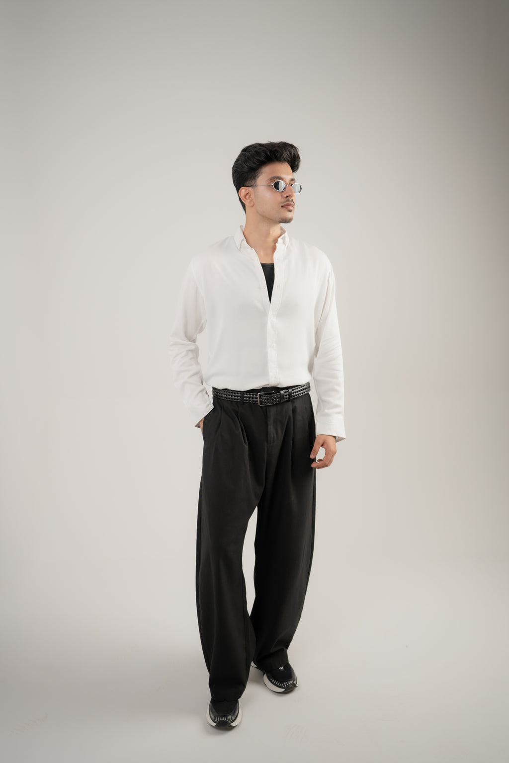 Men's Casual Shirt – White