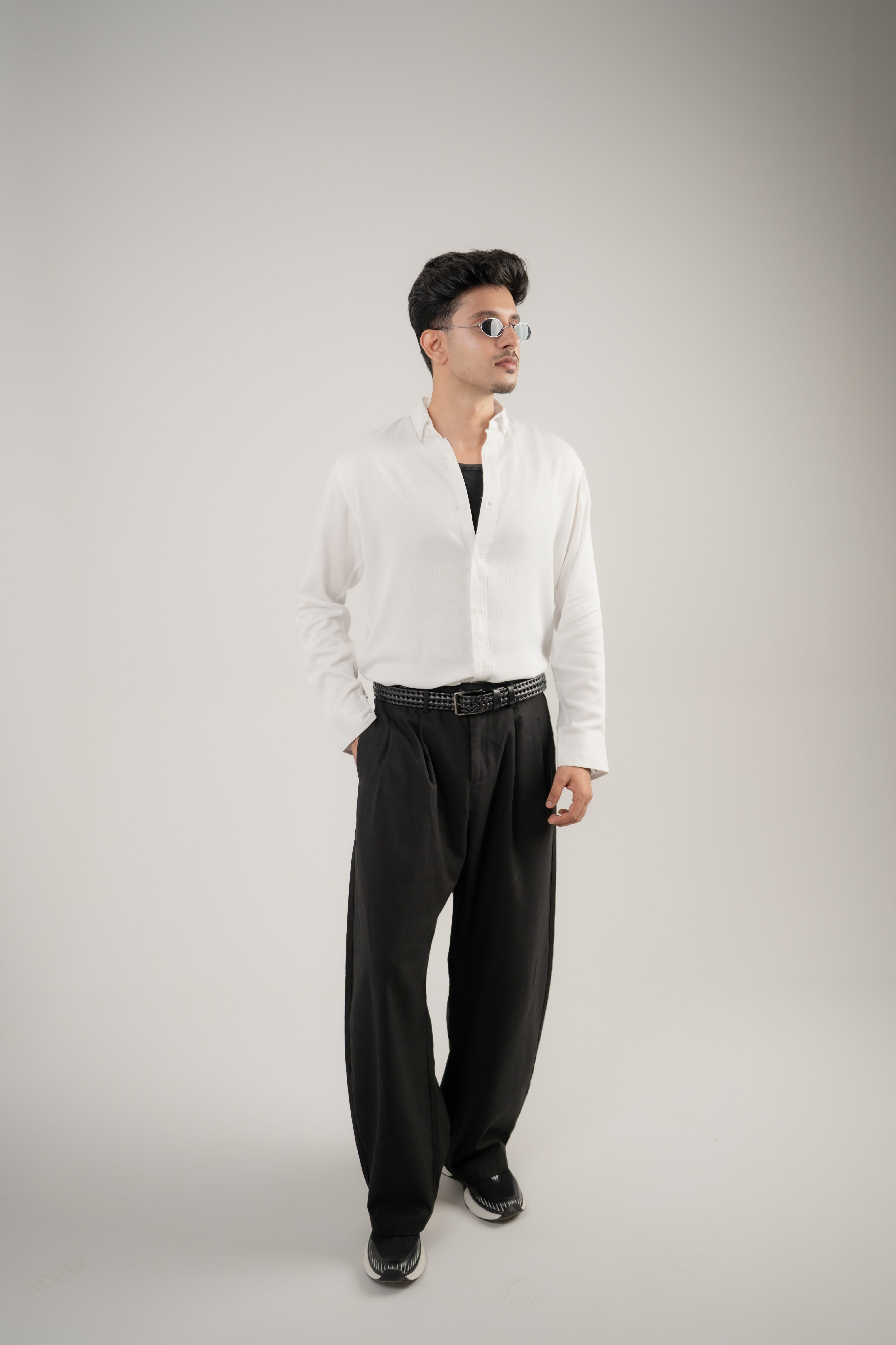 Men's Casual Shirt – White