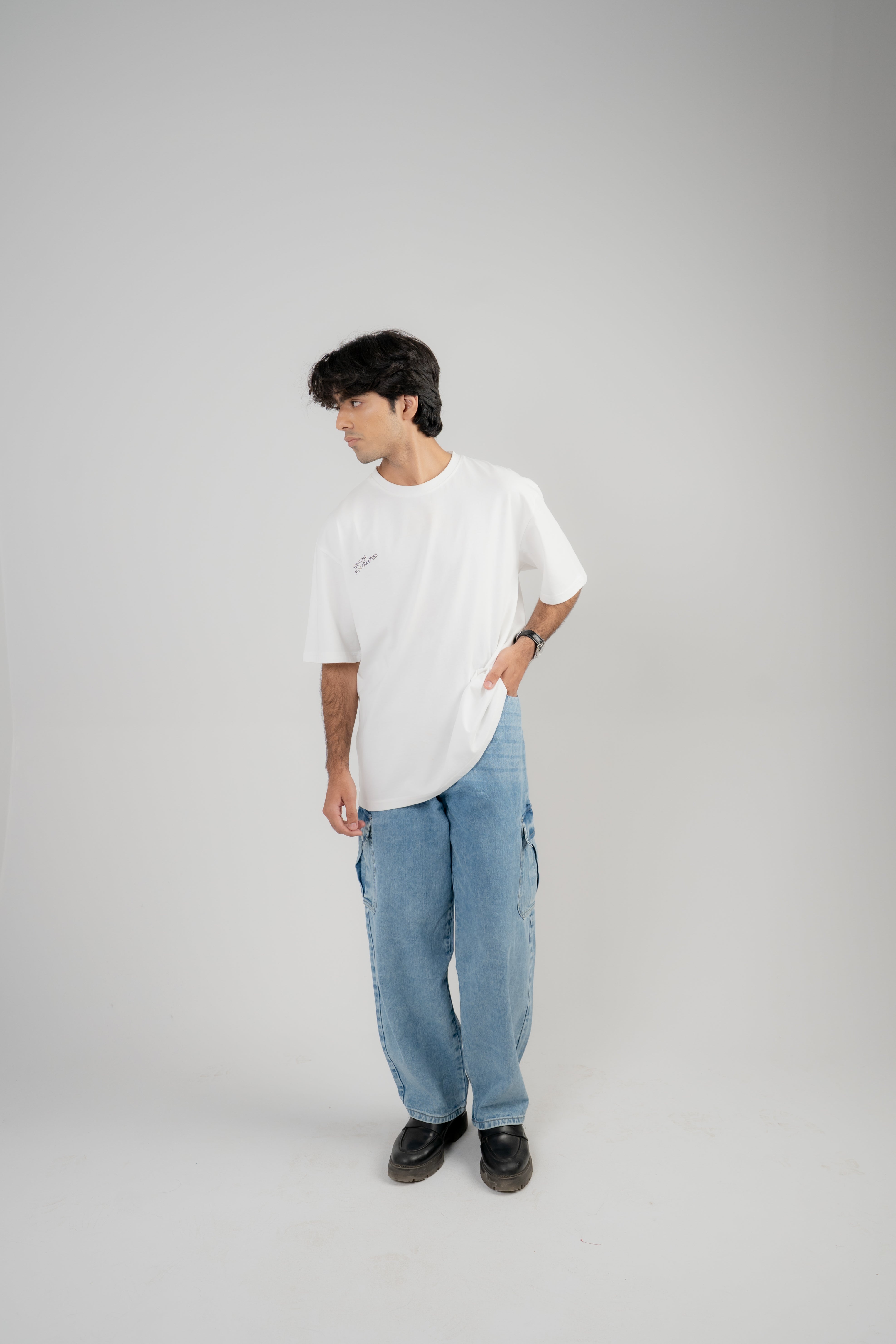 Men's Classic Oversized T-Shirt – White