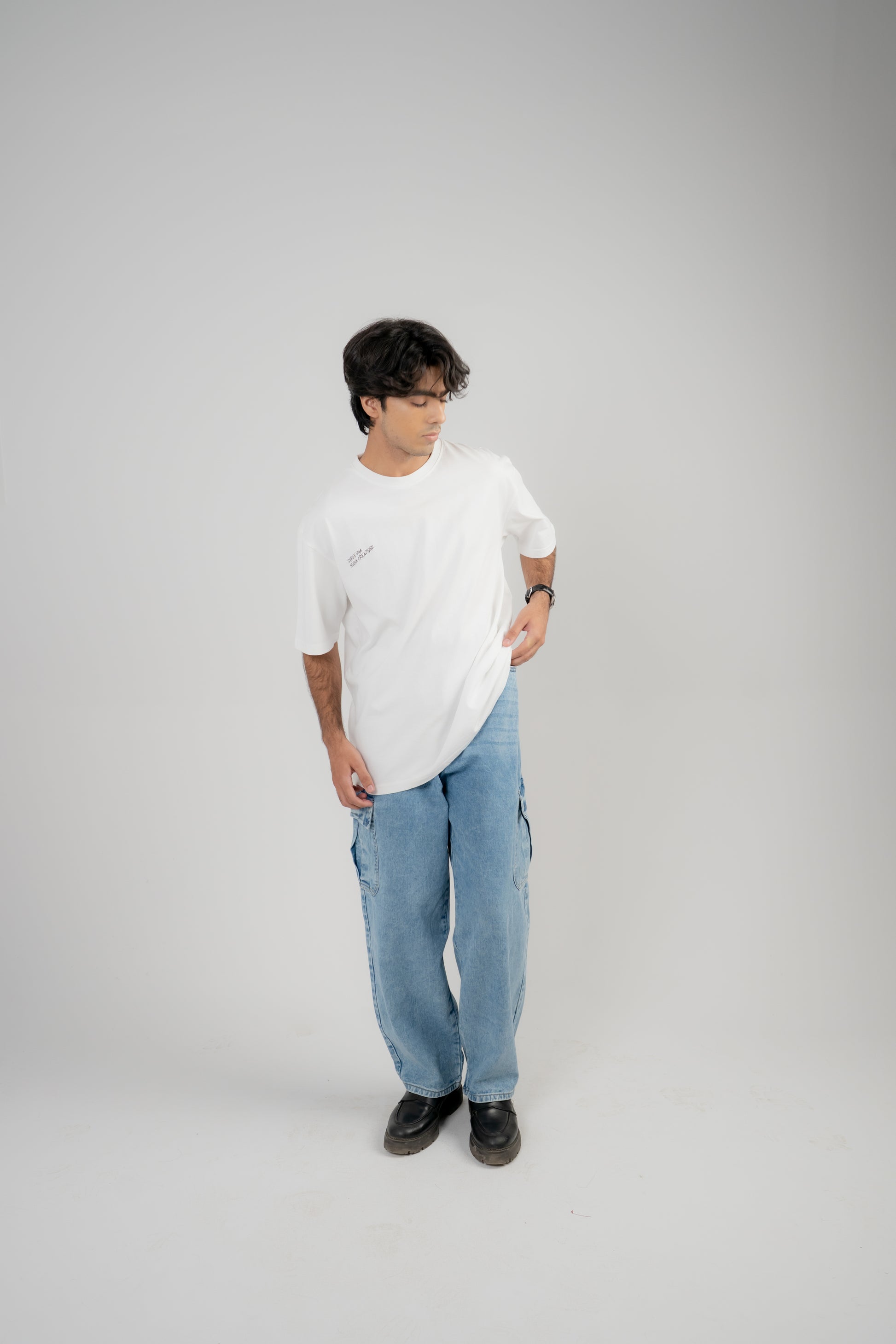 Men's Classic Oversized T-Shirt – White