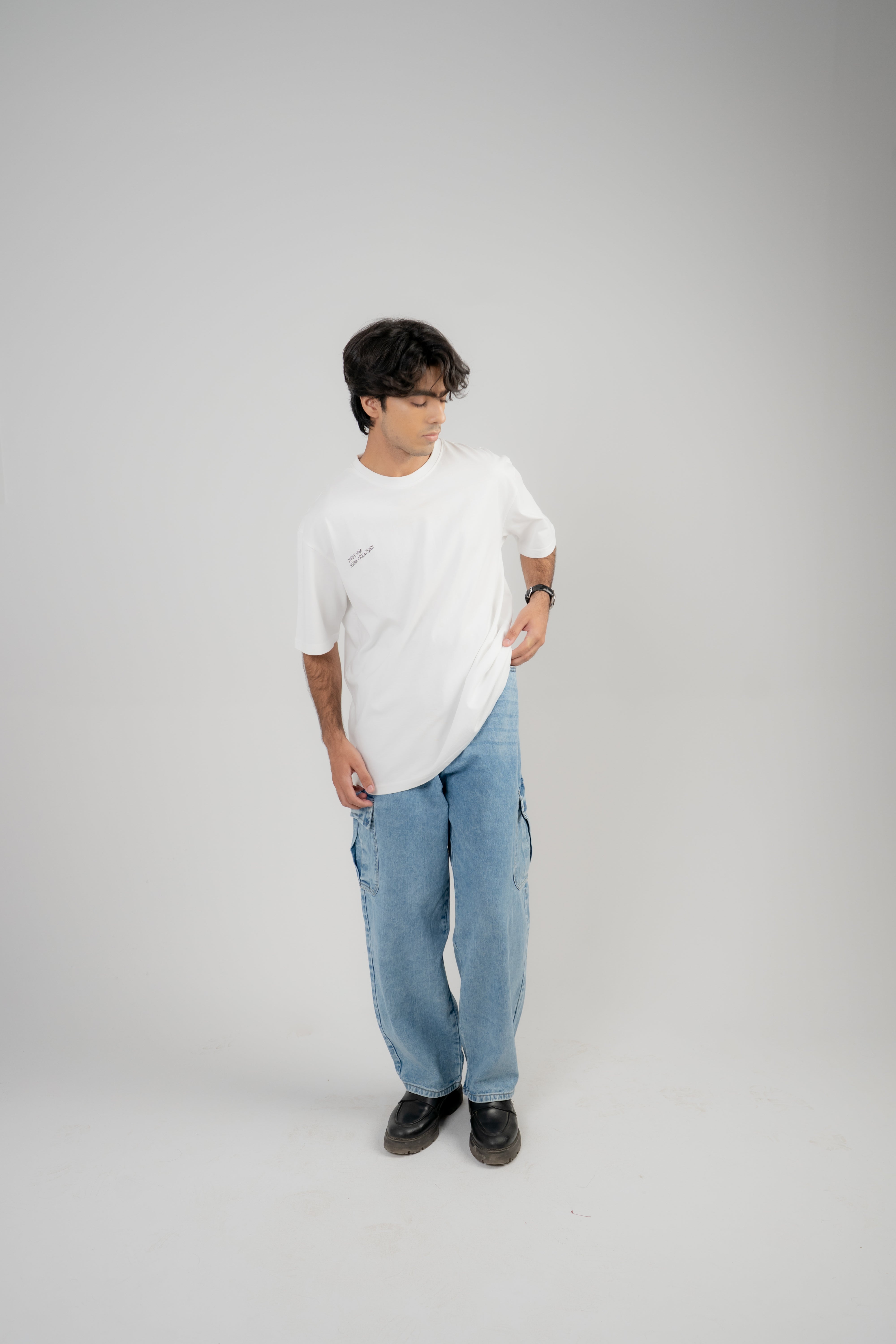 Men's Classic Oversized T-Shirt – White