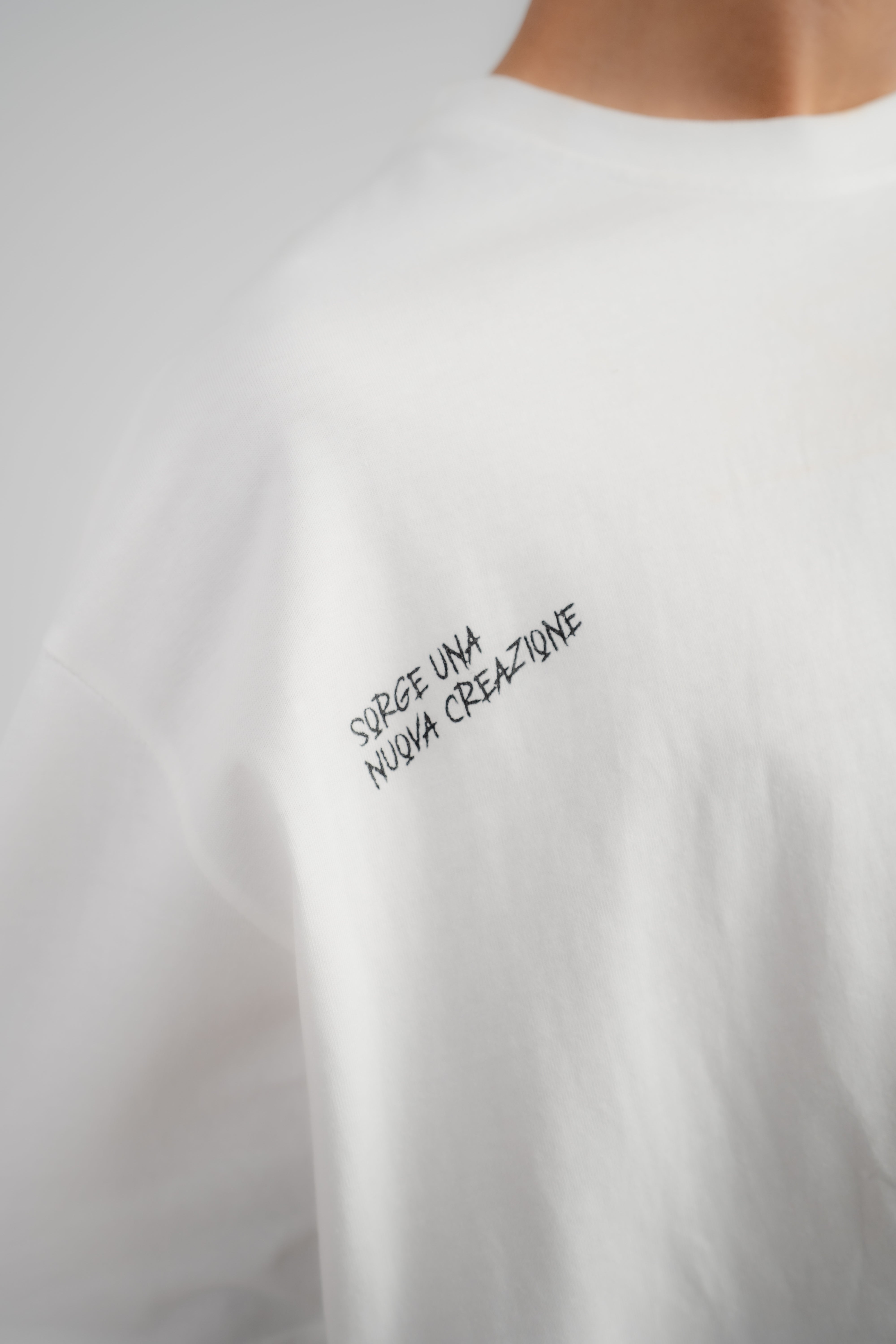 Men's Classic Oversized T-Shirt – White