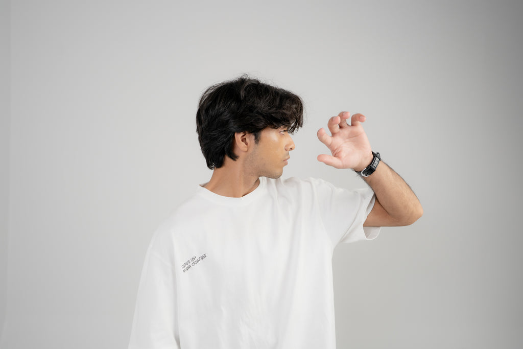 Men's Classic Oversized T-Shirt – White