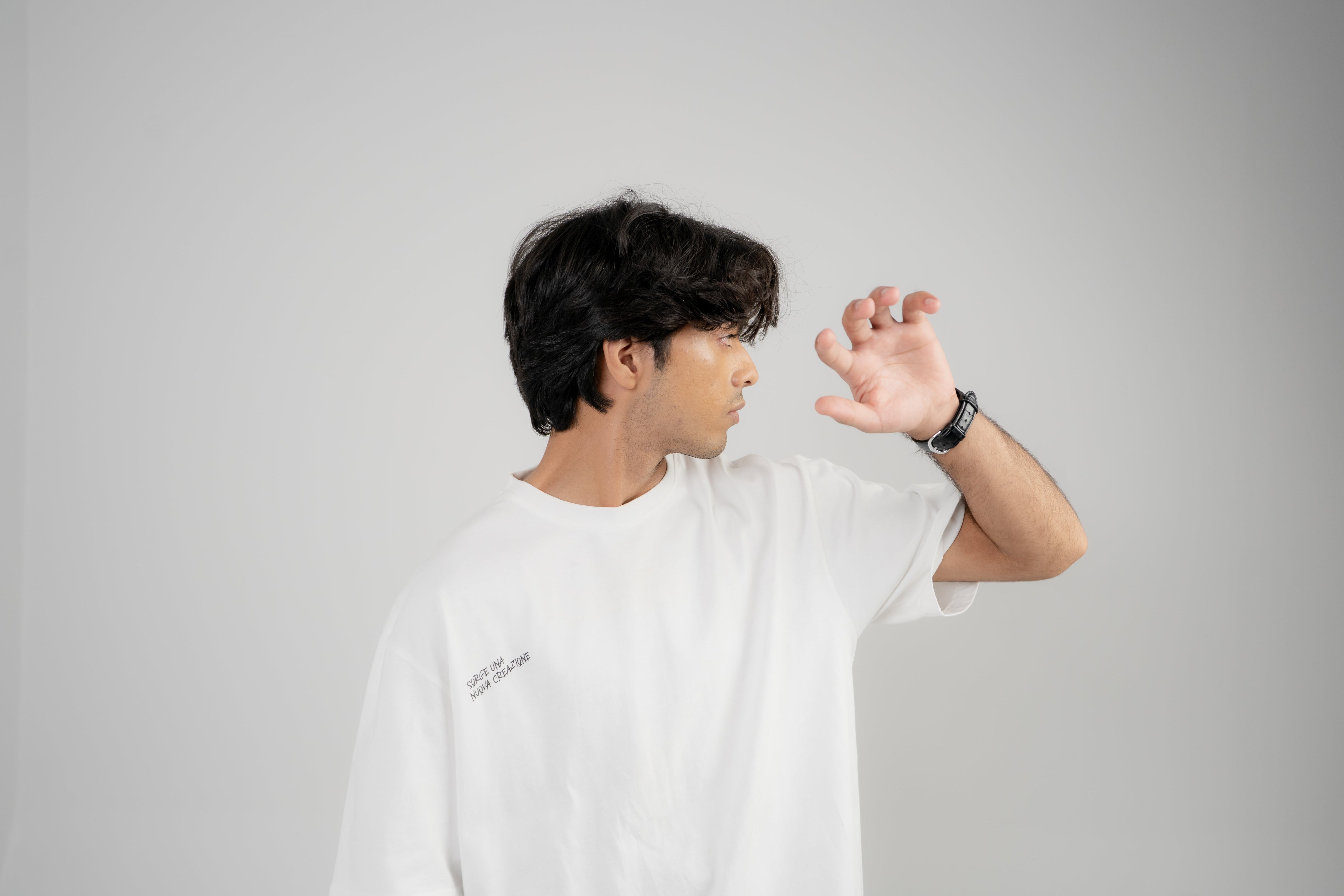 Men's Classic Oversized T-Shirt – White