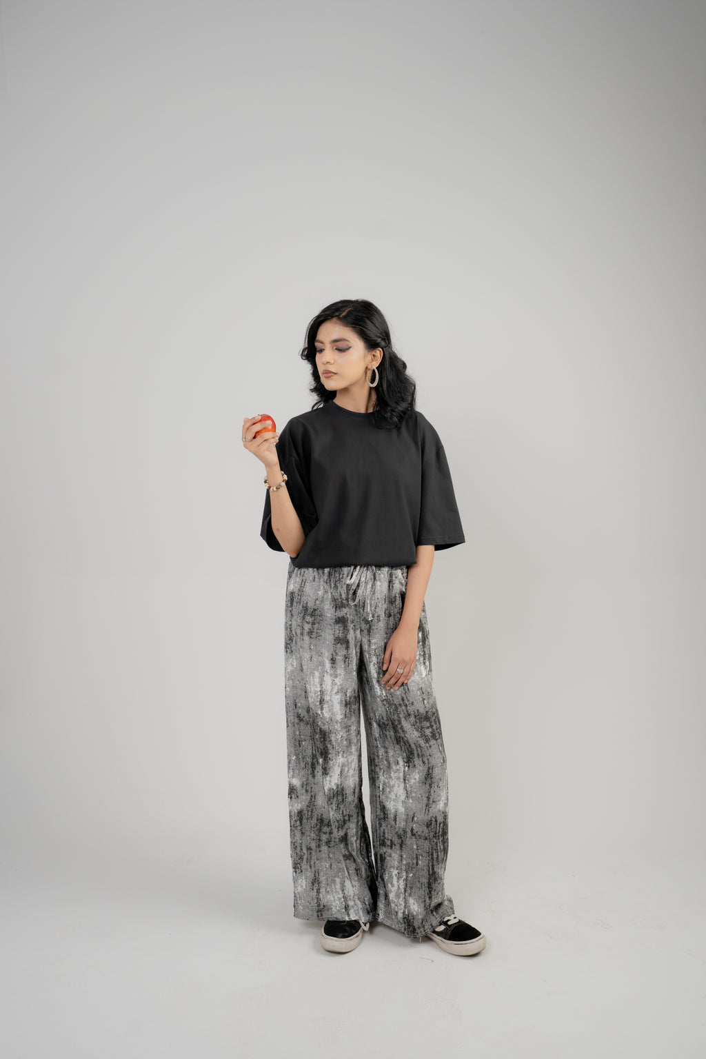Women's Trouser – Grey & Black