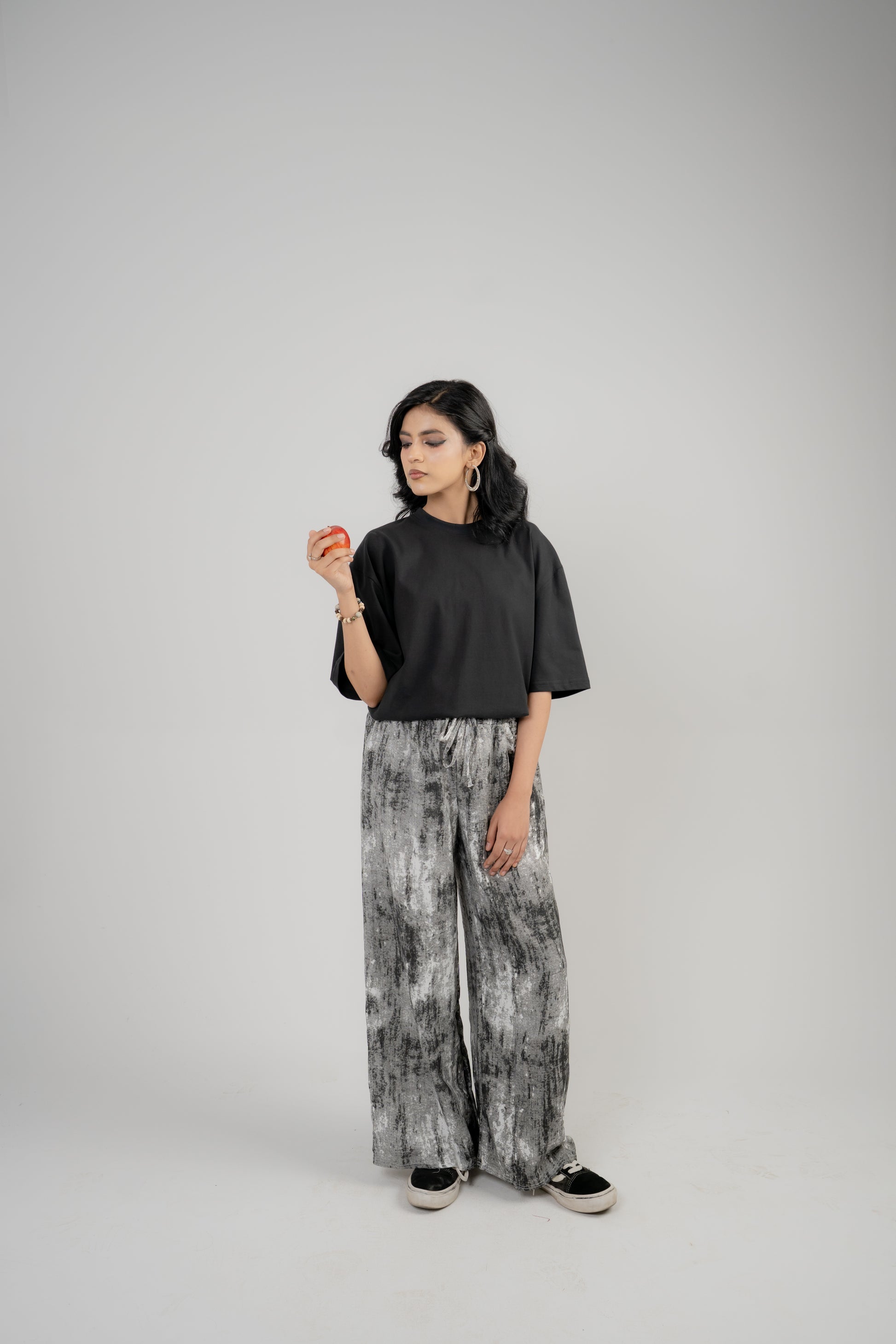 Women's Trouser – Grey & Black