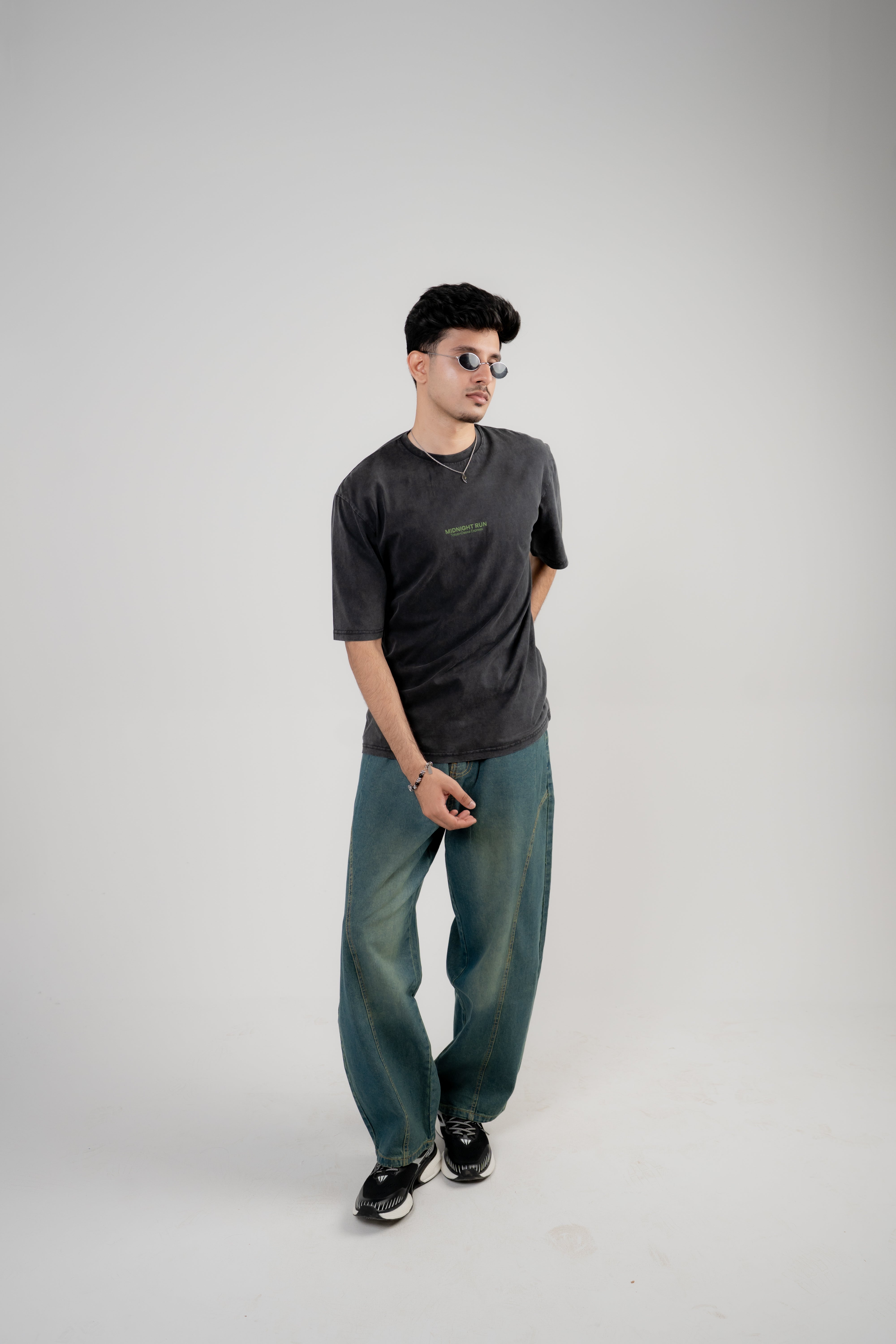 Men's Graphic T-Shirt – Acid Wash