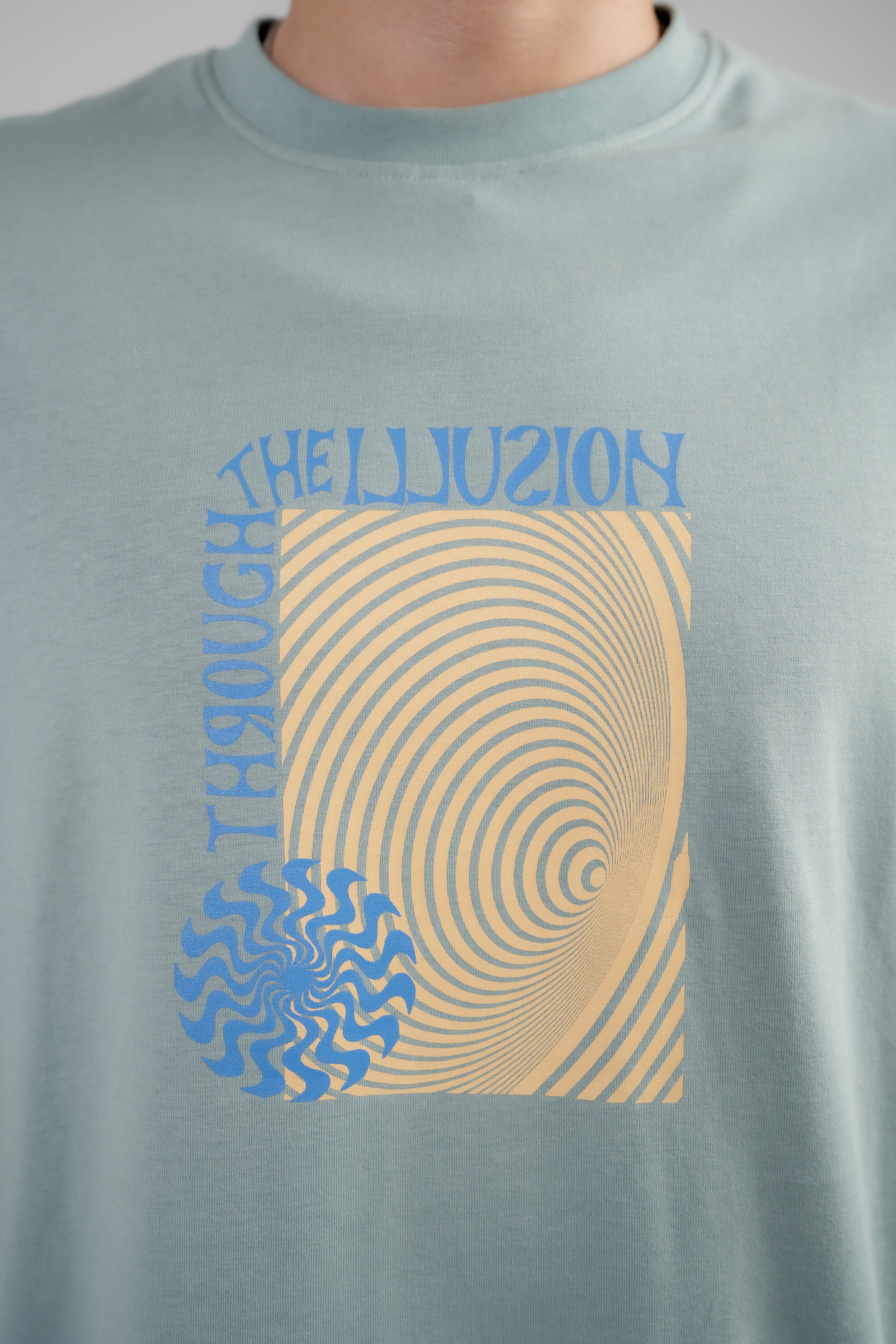 Men's Graphic T-Shirt – Mint Green