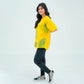 Women Graphic Oversized T-Shirt – Mustard - Harwage