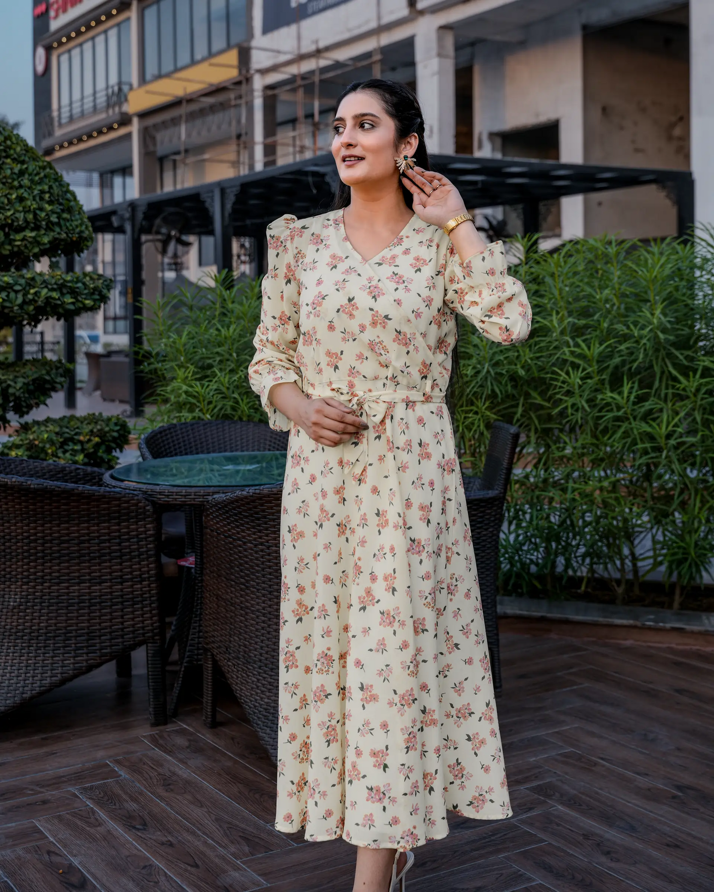 Maxi Dress - Peach