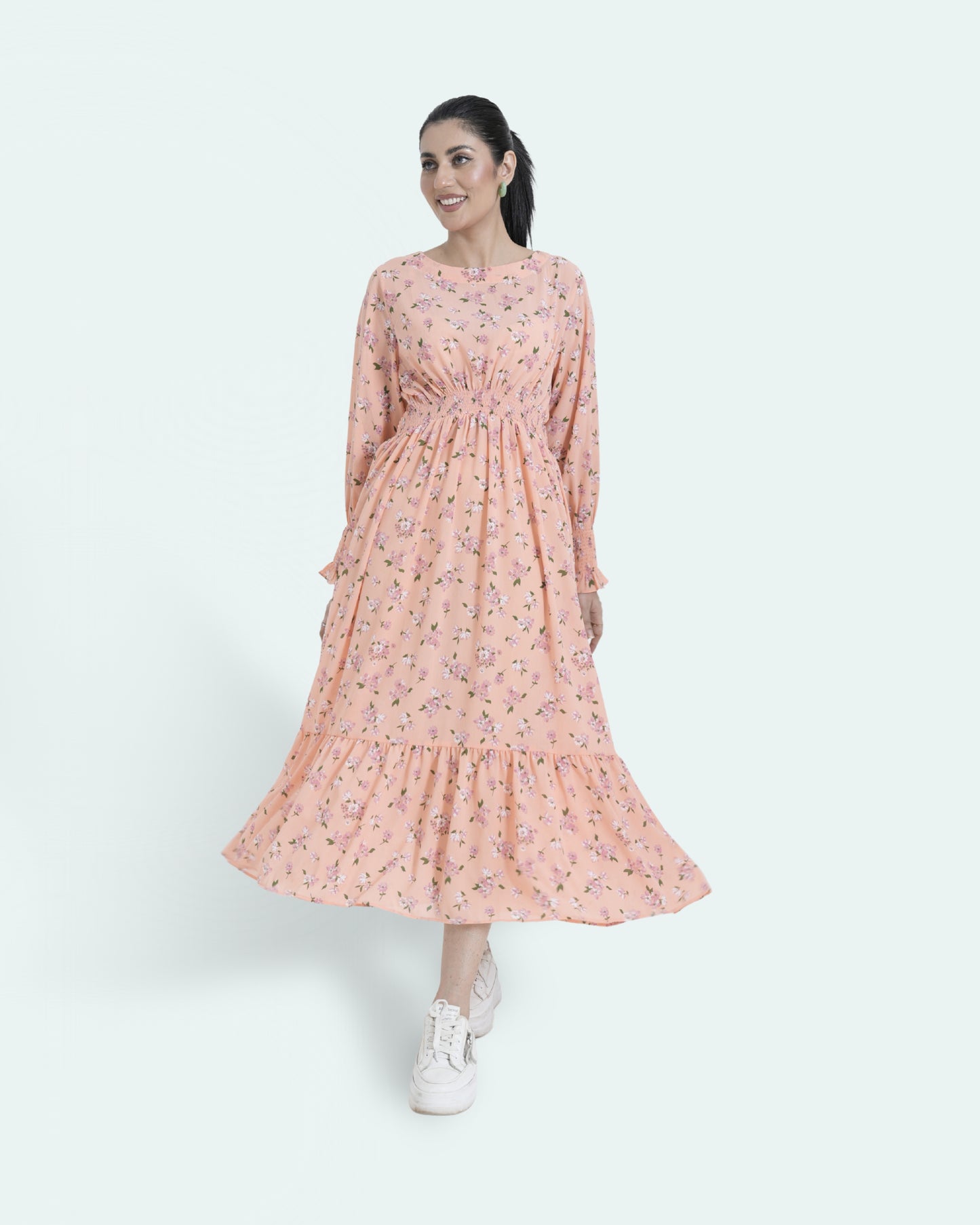 Maxi Dress – Peach