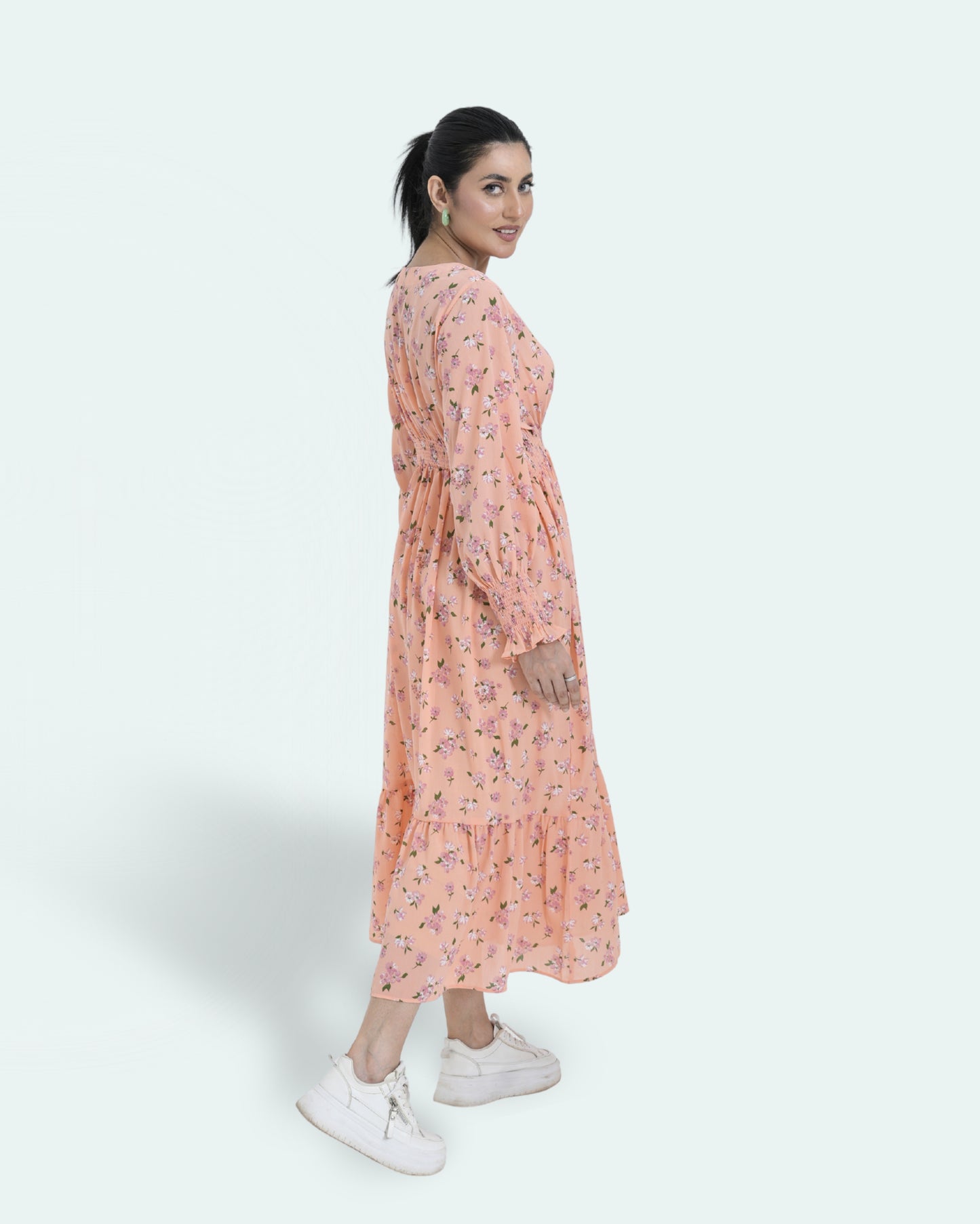 Maxi Dress – Peach