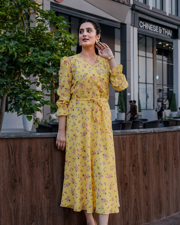 Maxi Dress - Yellow