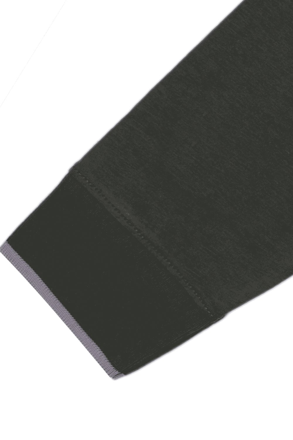 Men Ban Collar Full-Sleeve T-Shirt – Dark Charcoal