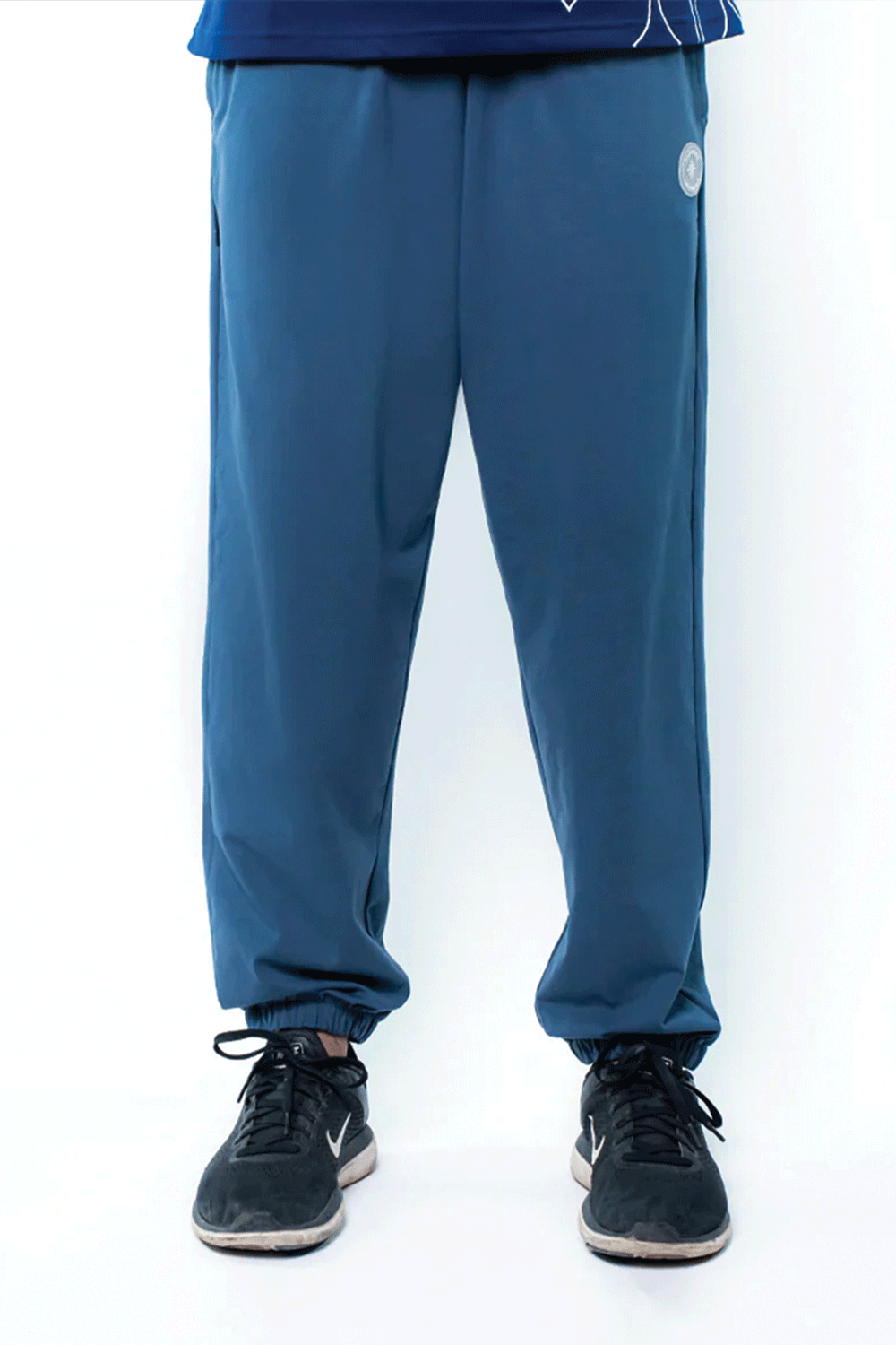 Men Basic Trousers - Blue