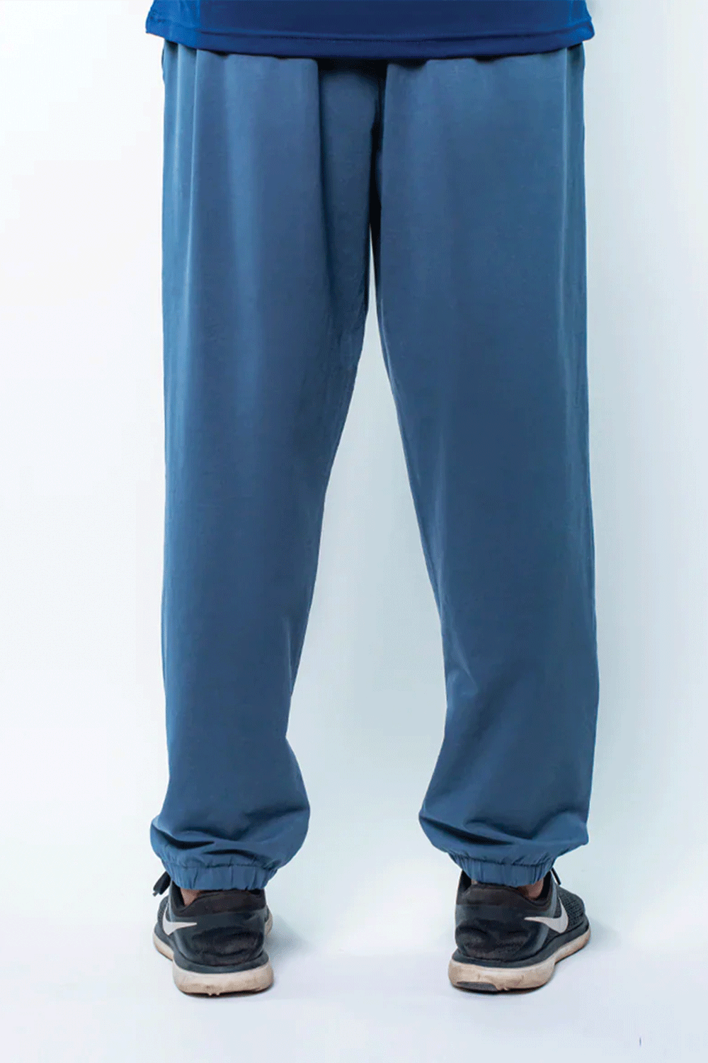 Men Basic Trousers - Blue