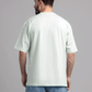 Men Boxy Fit Cotton T-Shirt - Hint of Mint