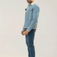Men Denim Jacket - Blue