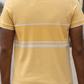 Men Dyed Yarn Polo Shirt - Sunlight