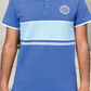 Men Dyed Yarn Polo Shirt - Very Peri