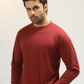Men Full Sleeve Regular Fit Shirt - Merlot