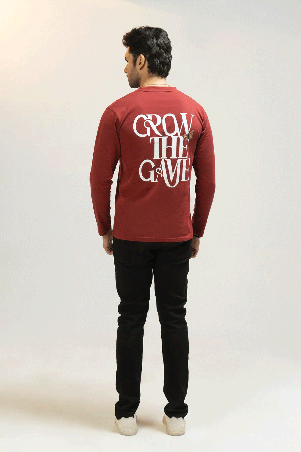 Men Full Sleeve Regular Fit Shirt - Merlot