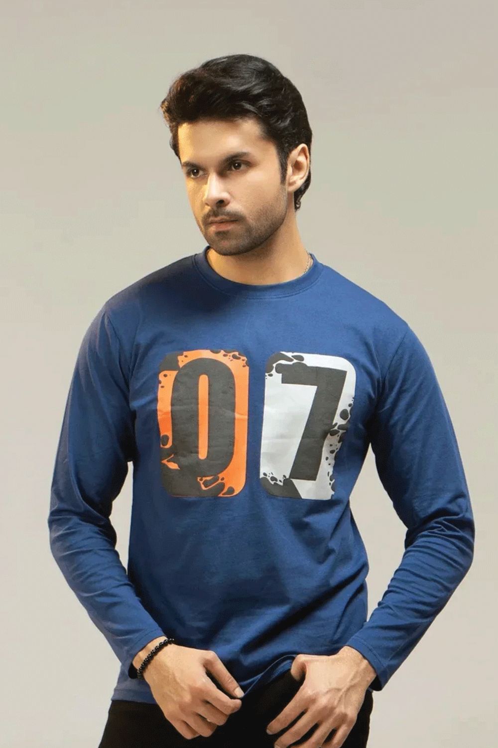 Men Full Sleeve Shirt - Blue