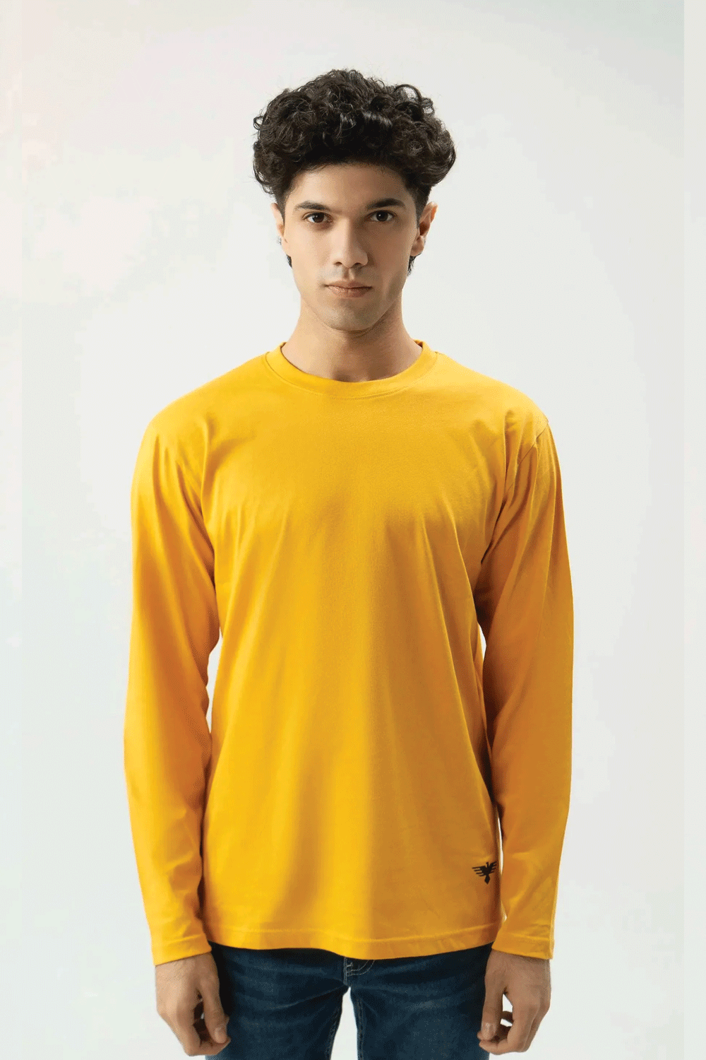Men Full Sleeve Shirt - Yellow
