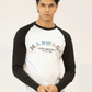 Men Full Sleeve T-Shirt - White