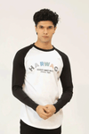Men Full Sleeve T-Shirt - White
