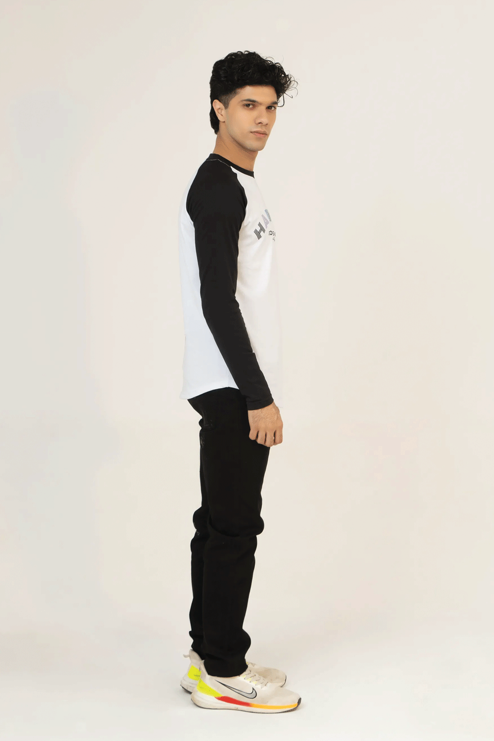 Men Full Sleeve T-Shirt - White