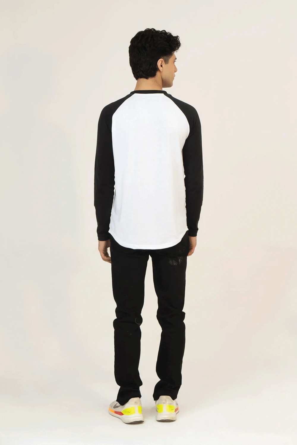 Men Full Sleeve T-Shirt - White