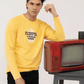 Men Full Sleeve T-Shirt - Yellow