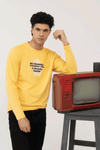 Men Full Sleeve T-Shirt - Yellow