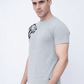 Men Graphic T Shirts - Grey