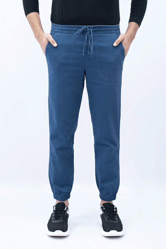 Men Jogger Elasticated Trouser - Teal
