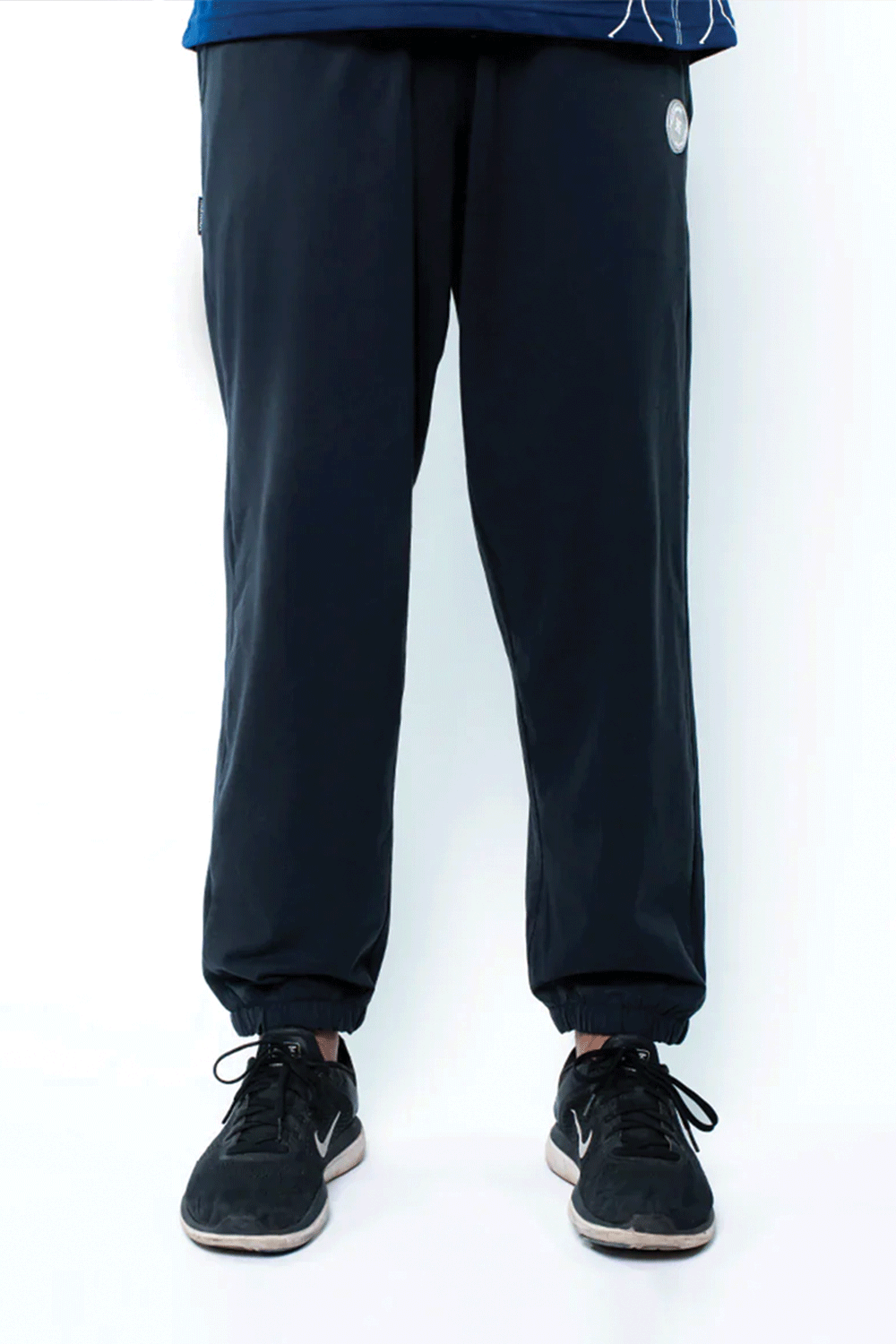 Men Loose Fit Trousers - Black