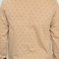 Men Palm Rotatory Design Sweatshirt – Beige