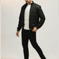 Men Parachute Jacket - Black