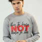 Men Printed Sweatshirt - Gray