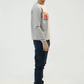 Men Printed Sweatshirt - Gray